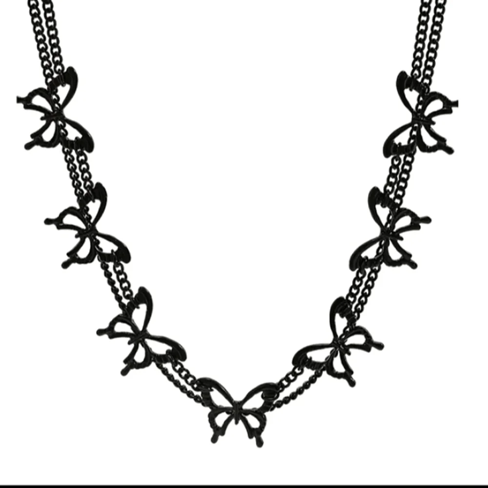 Black Butterfly Necklace🦋